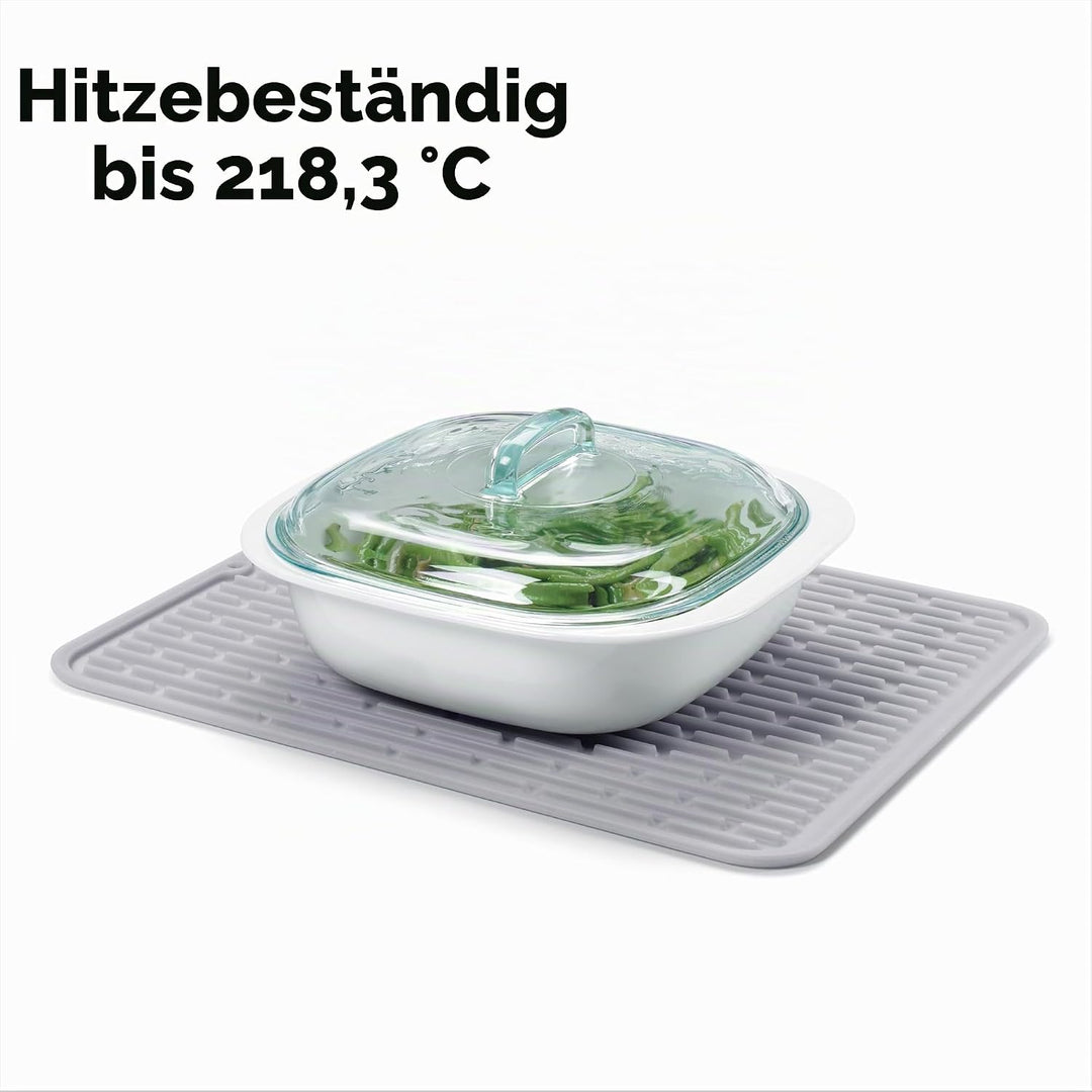 OXO Good Grips Groߟe Trockenmatte aus Silikon, 40 cm, 40 cm