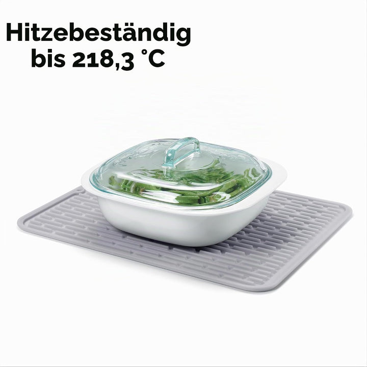 OXO Good Grips Groߟe Trockenmatte aus Silikon, 40 cm, 40 cm
