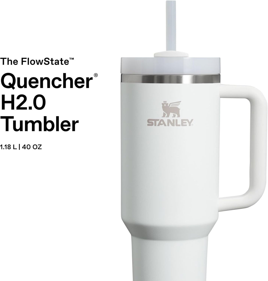 STANLEY Quencher H2.0 Flowstate Trinkflasche Mit Strohhalm 1.2L - Thermobecher Kühlt 11 Stunden - 48