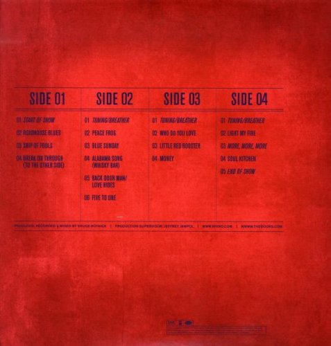 Live in New York, Vinyl