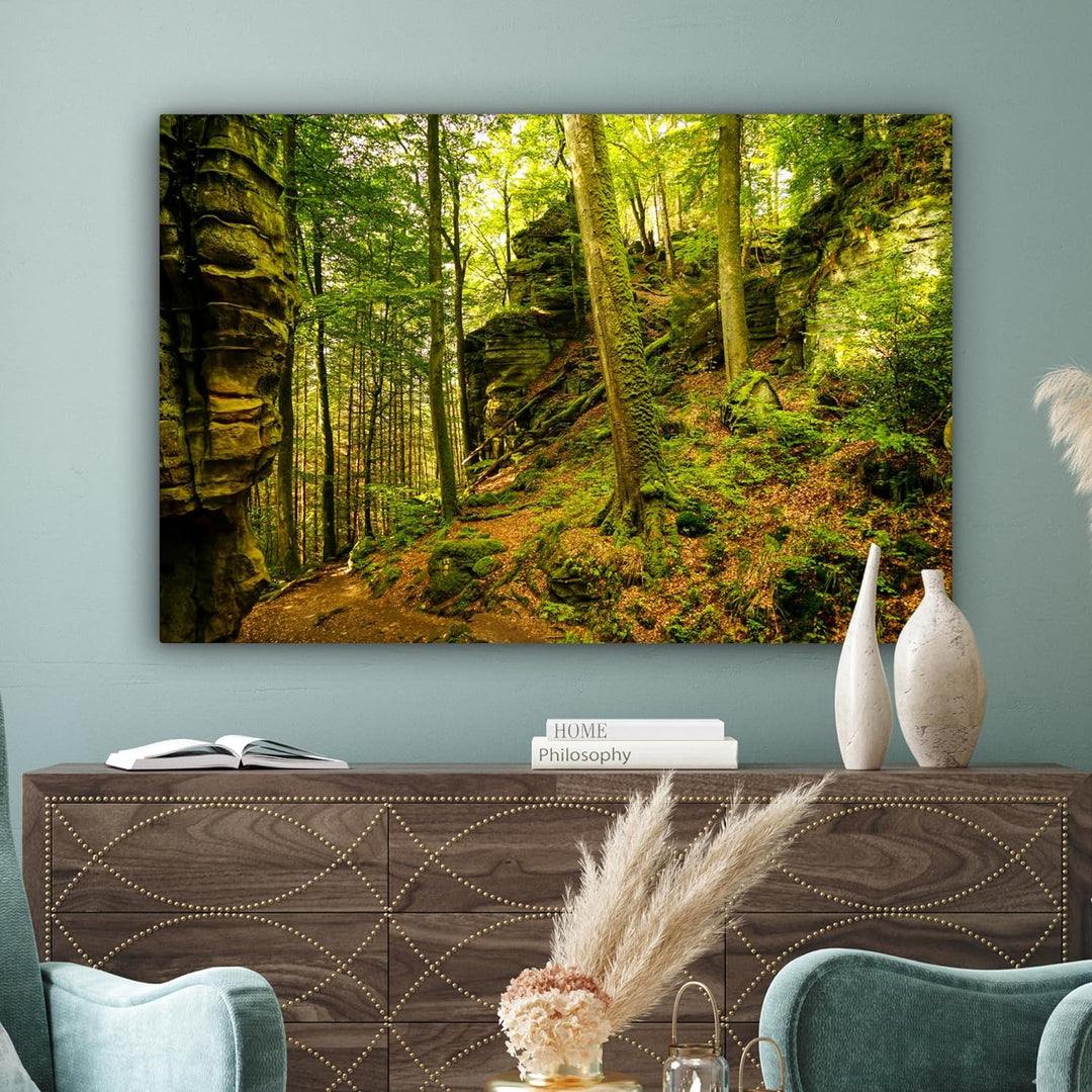 MuchoWow© Bilder Gross 120x80 cm XXL Wohnzimmer Deko Modern Wandbild Foto auf Leinwand Bild Schlafzi