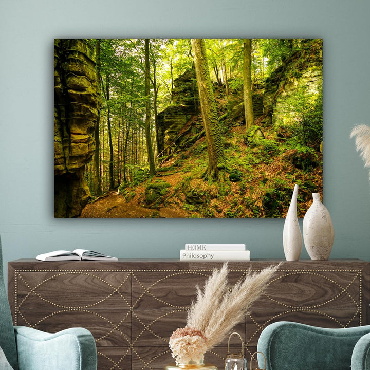 MuchoWow© Bilder Gross 120x80 cm XXL Wohnzimmer Deko Modern Wandbild Foto auf Leinwand Bild Schlafzi