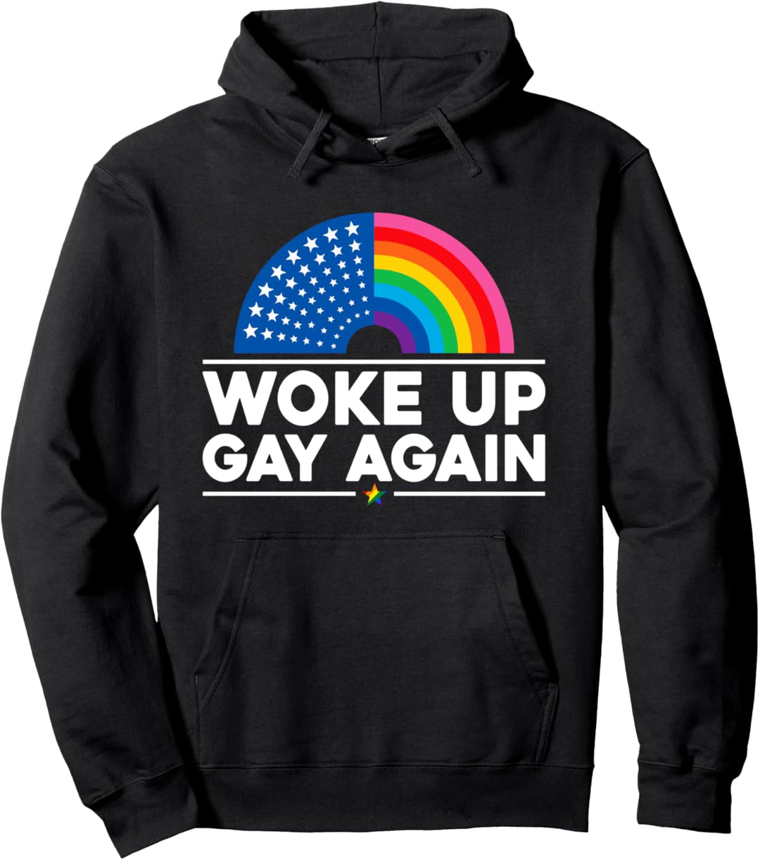 Wieder schwul aufgewacht - Lustiger Satire Pride LGBT Pullover Hoodie
