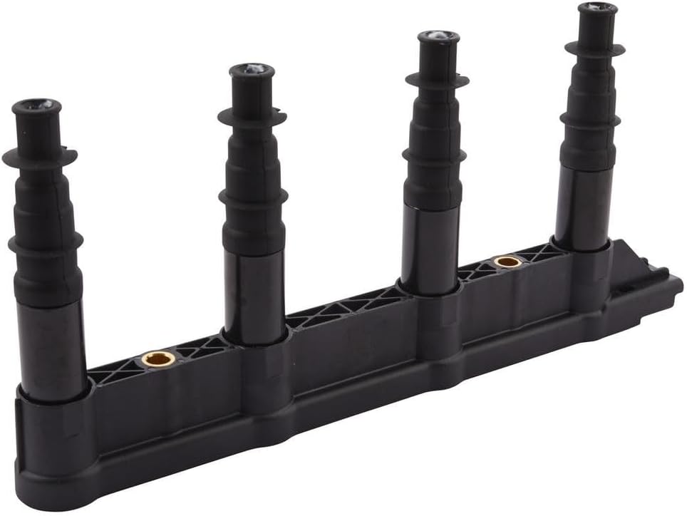 HELLA 5DA 358 000-311 Zündspule - 12V - 6-polig - Blockzündspule - geschraubt