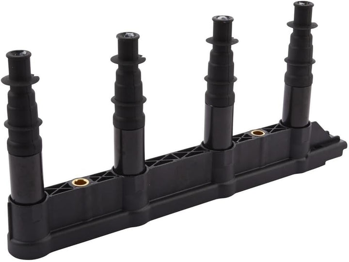 HELLA 5DA 358 000-311 Zündspule - 12V - 6-polig - Blockzündspule - geschraubt