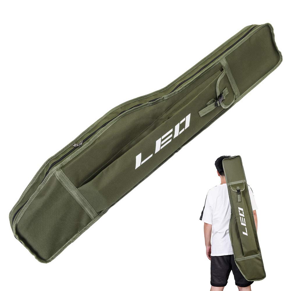 Lixa-da 1,2 Mt Angeln Tasche Klapp Angelrute Rollen Tasche Angelrute Angelgerät Fall Aufbewahrungsta