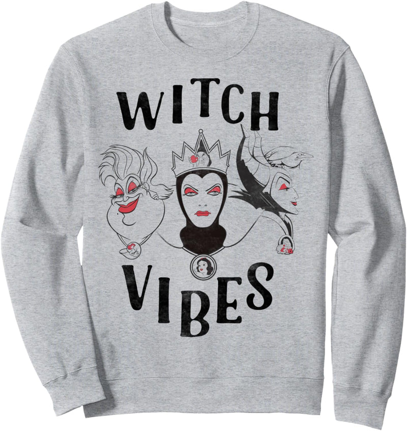 Disney Three Evil Villains Witch Vibes Sweatshirt