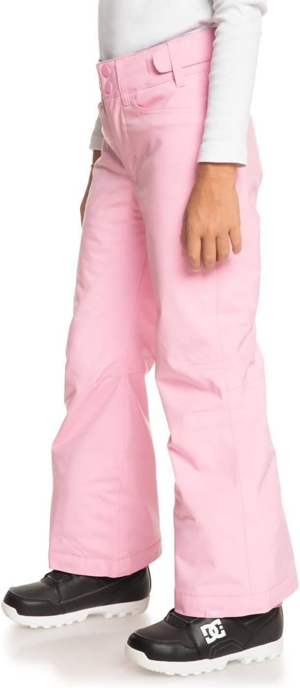 Roxy Mädchen Pt Backyard-Snow Pants 8-16 10 Jahre Pink Frosting, 10 Jahre Pink Frosting