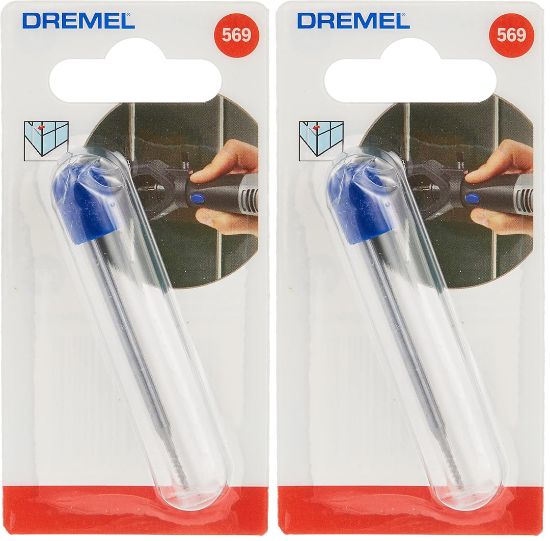 Dremel 569 Fugenfräsmesser, Zubehörsatz für Multifunktionswerkzeug mit 1 Fugenkratzer zum Reinigen u