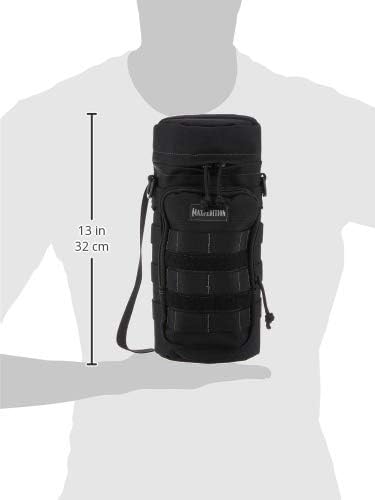 Maxpedition 12-Inch X 5-Inch Bottle Holder Schwarz, Schwarz