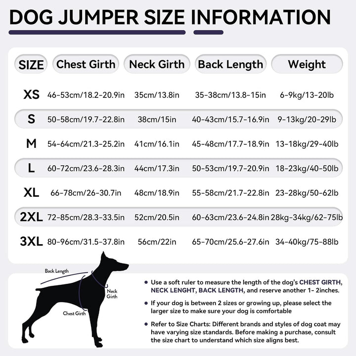Hundemantel Winter, Warmer Fleece Hundepullover mit Beinen, Weiche Vierbeinige Hundejacke für Kleine