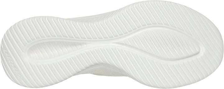 Skechers Damen 149710 MVE 35.5 EU Natural Knit Periwinkle Trim, 35.5 EU Natural Knit Periwinkle Trim
