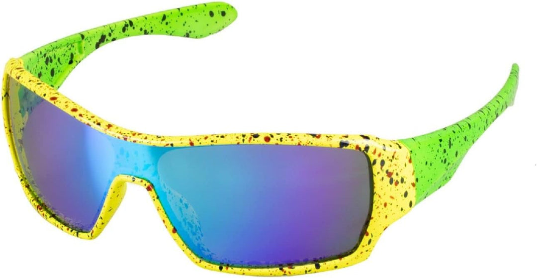 MIMIKRY 80er Jahre Retro Ski-Anzug Herren-Kostüm inkl. Brille Overall Einteiler Trash Bad Taste Apre