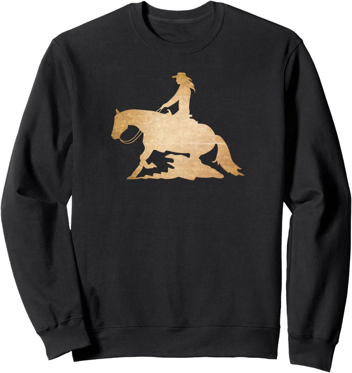 Westernreiter Reining Quarter Horse Sliding Stop Sweatshirt