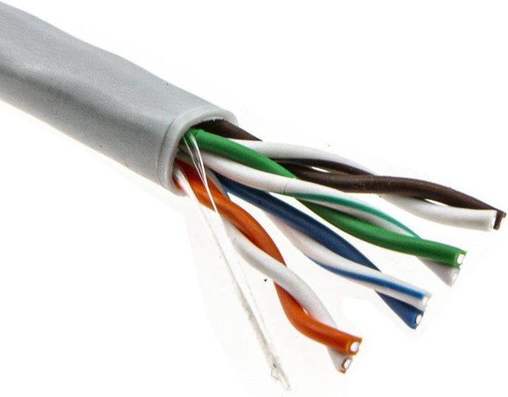 kenable Aussen Cat5E-CCA Aussen Verwendung Ethernet Netzwerk Kabel Kabelrolle UTP Grey 50 m [50 Mete