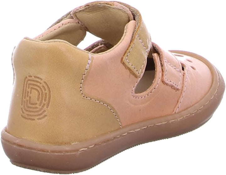 Däumling Sven Mädchen Sneaker 19 EU Schmal Chalk Lachs, 19 EU Schmal Chalk Lachs