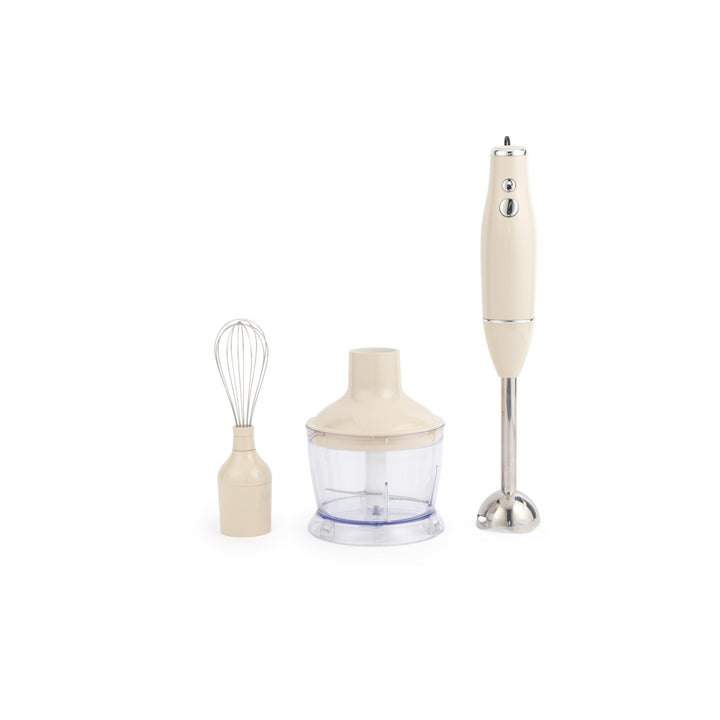 Salter Retro 3-in-1 Blender Set – 600W Motor, 2 Geschwindigkeiten, Schneebesen und Klingen aus Edels