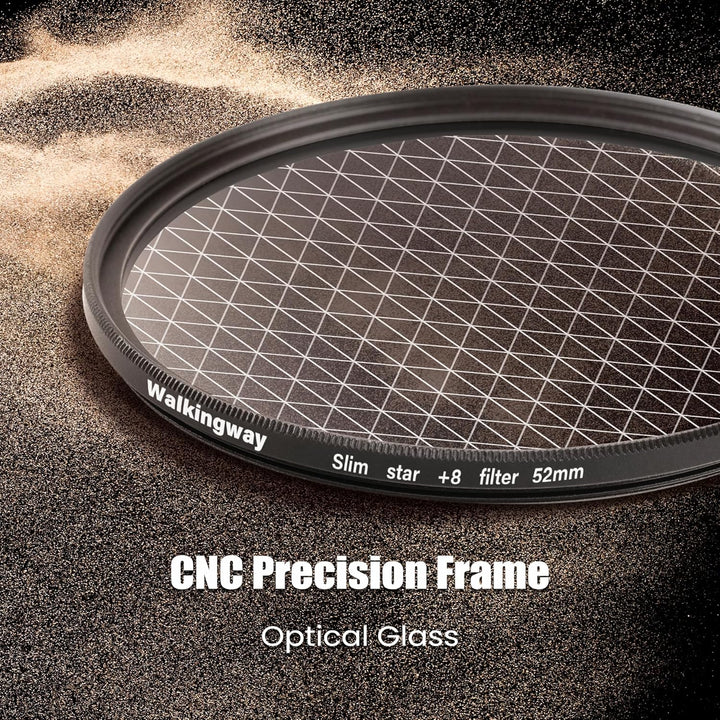 Walking Way Sternfilter 67mm Star Filterset 4 Punkte, 6 Punkte, 8 Punkte mit Filtertasche Sternenfil