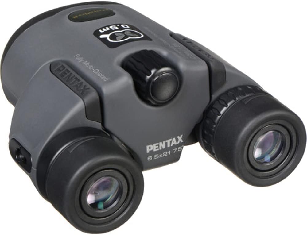 Pentax Papilio II 6.5x21 BaK-4 Porro Schwarz Fernglas (110 mm, 114 mm, 55 mm, 290 g)