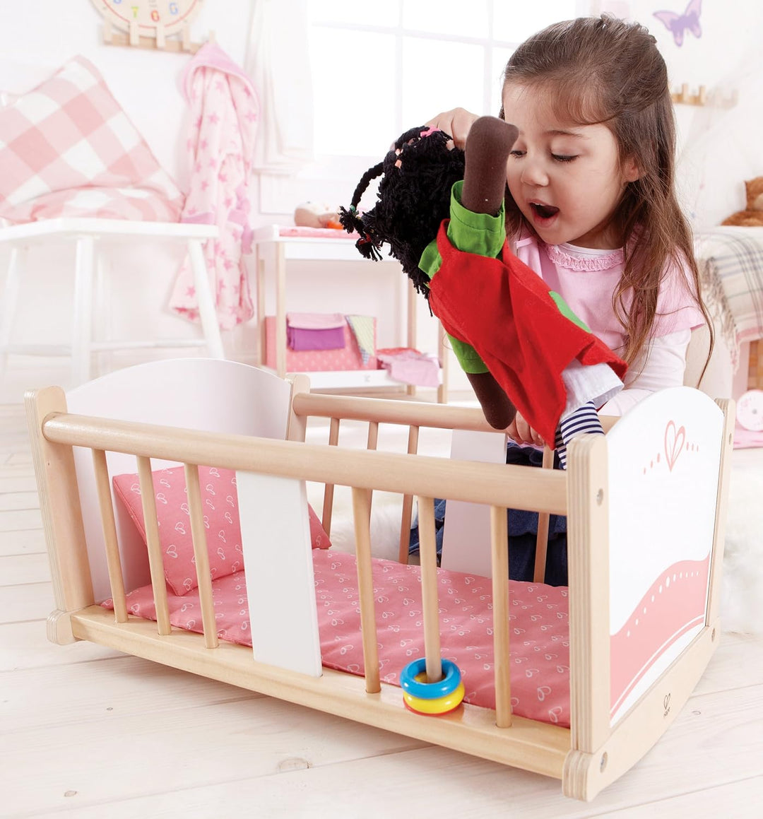 Hape E3601 - Schlummerwiege Mehrfarbig 1.0000, Schlummerwiege