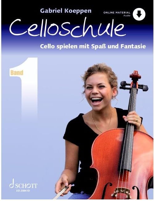 Danielli Gabriel Koeppen: Celloschule Band 1 - Cello lernen mit Spass und Fantasie, Ausgabe mit Onli