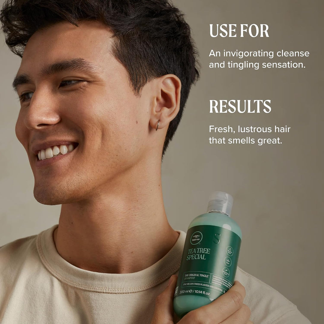 Paul Mitchell Tea Tree Special Shampoo - Cleansing Shampoo für die tägliche Haarwäsche, Haar-Pflege