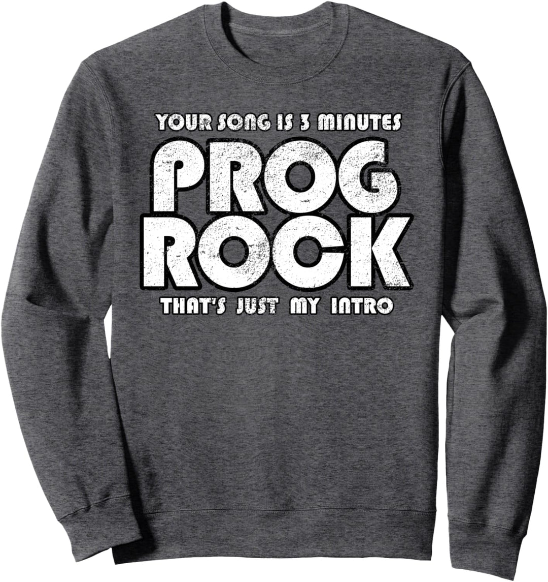 Prog Rock 3 Minuten Vintage Sweatshirt