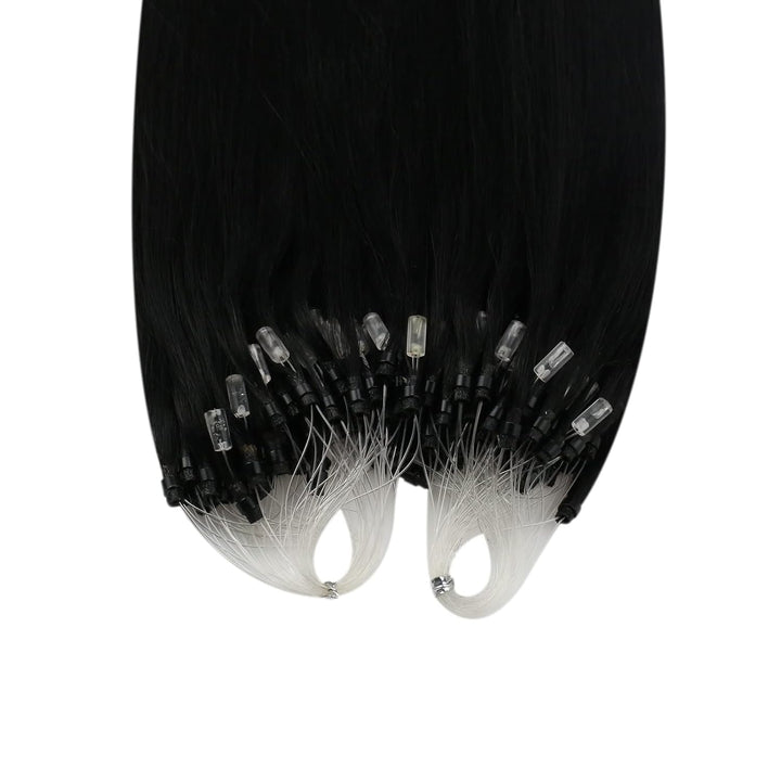 YoungSee Echthaar Extensions Microring Schwarz Microring Extensions Echthaar 1g Schwarz Micro Ringe