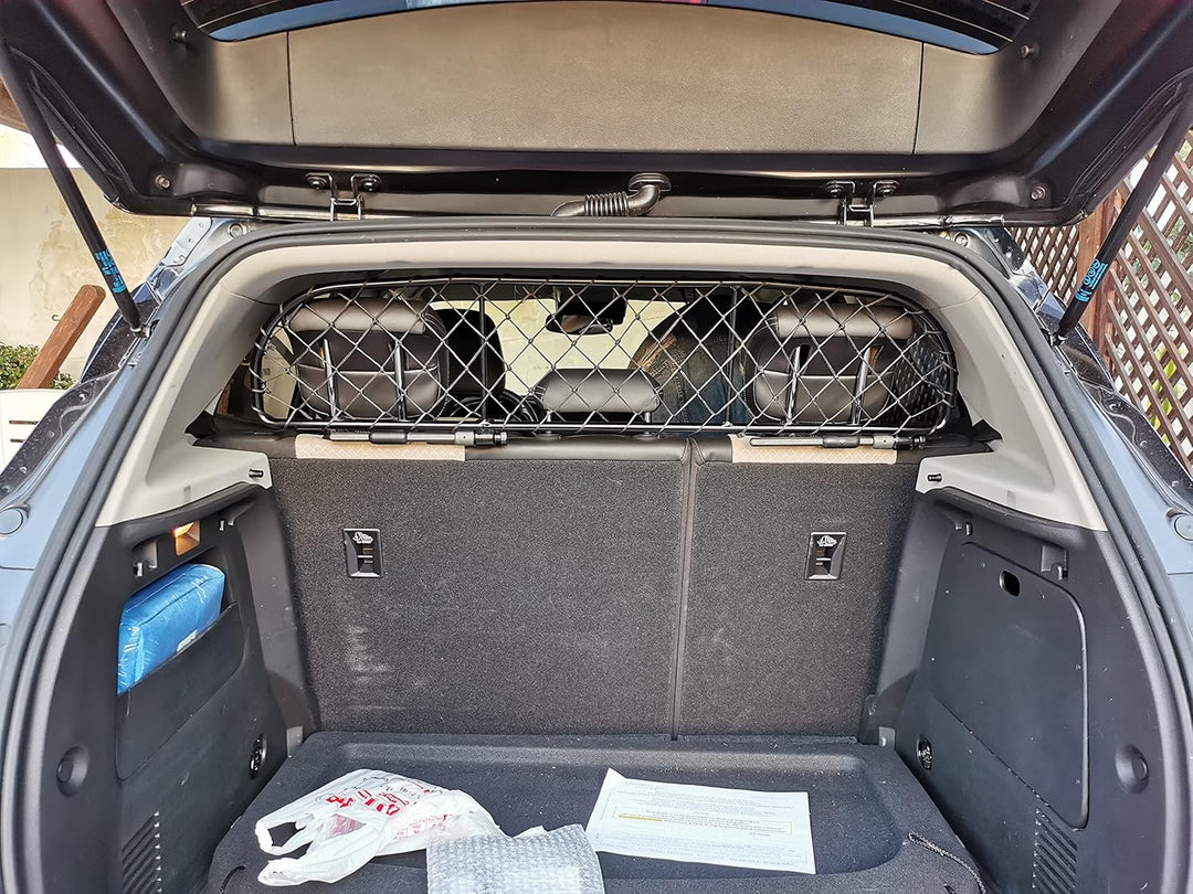 ERGOTECH Trennnetz Trenngitter Hundegitter OPEL Mokka X (2016-2020), RDA65-XS, für Hunde und Gepäck