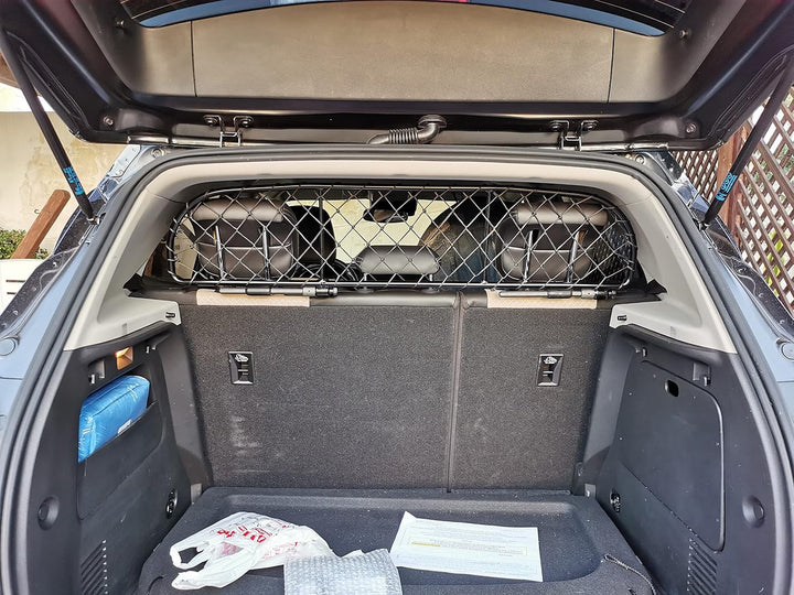 ERGOTECH Trennnetz Trenngitter Hundegitter OPEL Mokka X (2016-2020), RDA65-XS, für Hunde und Gepäck