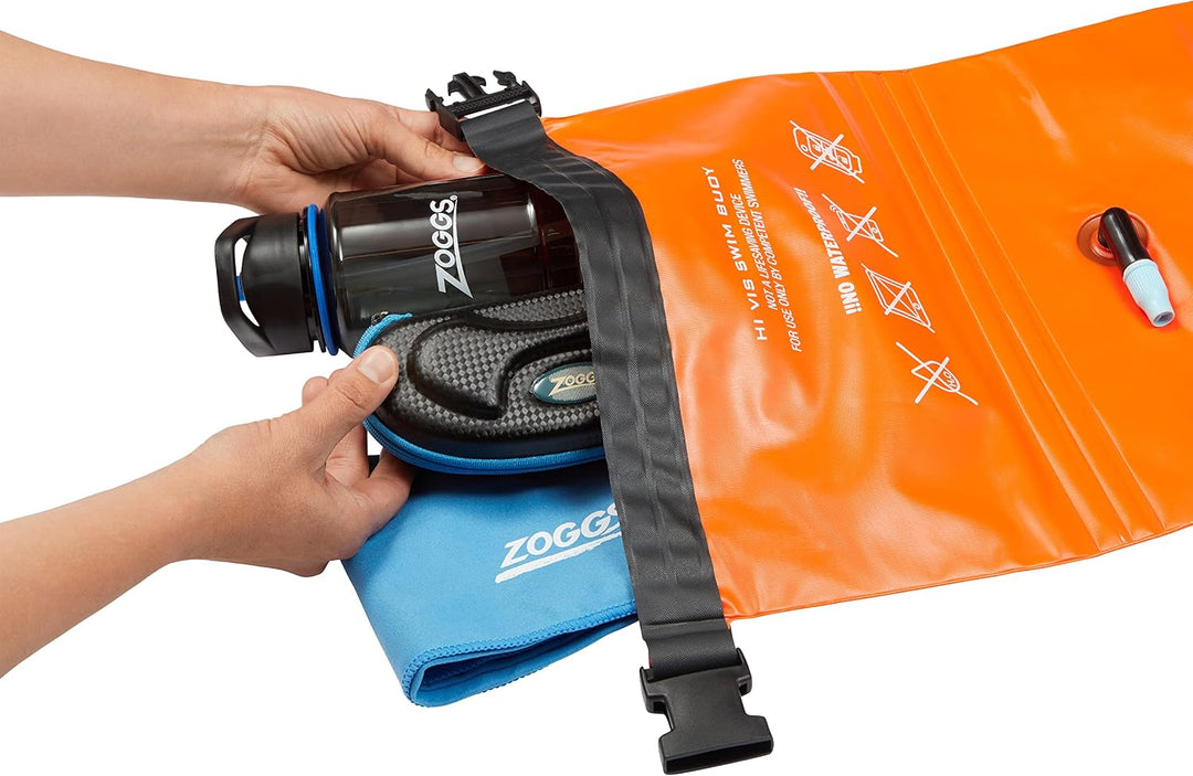 Zoggs Hi-Viz Schwimmboje Orange, Orange