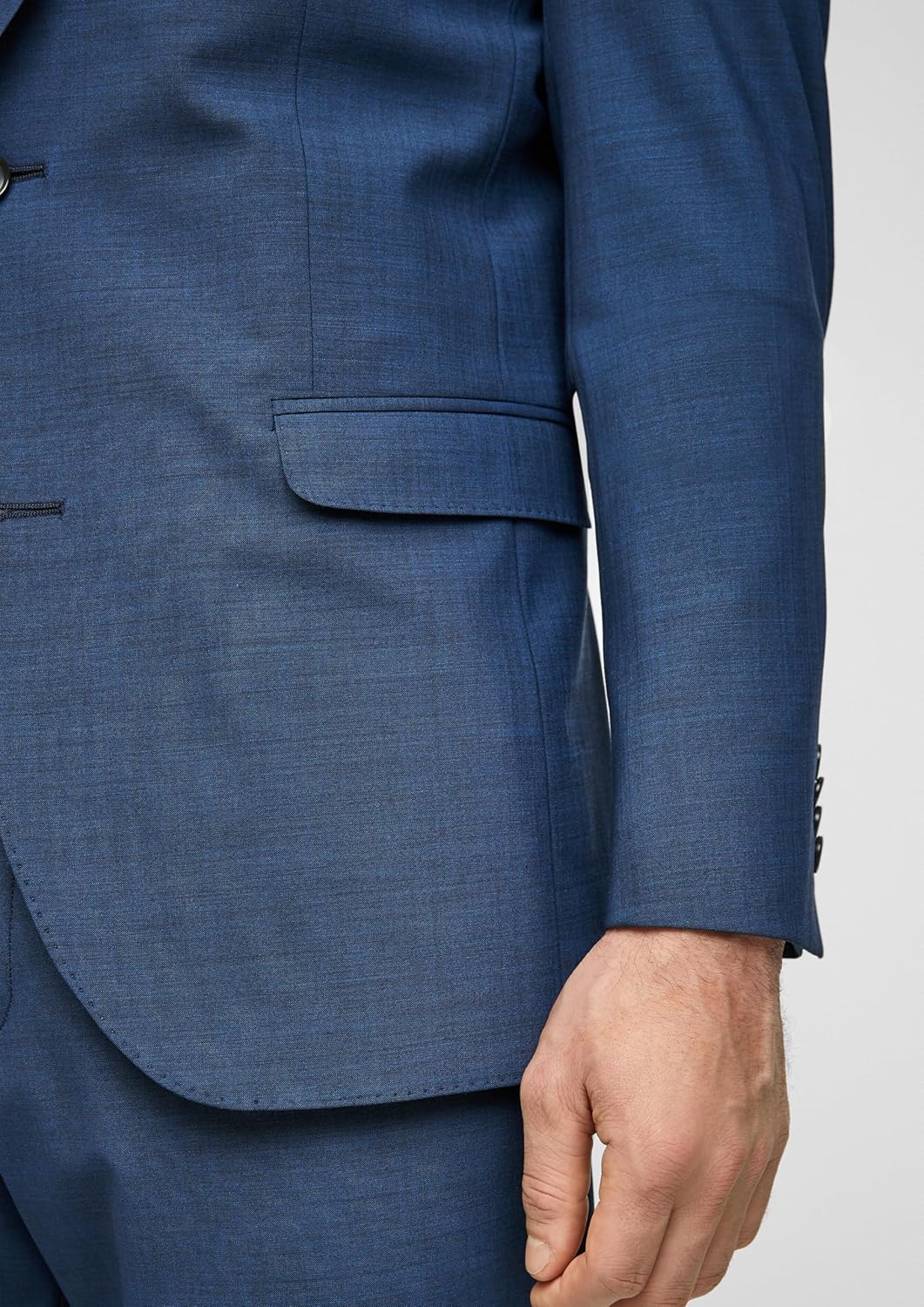 s.Oliver Slim Fit: Sakko mit Hyperstretch 40 Blau, 40 Blau