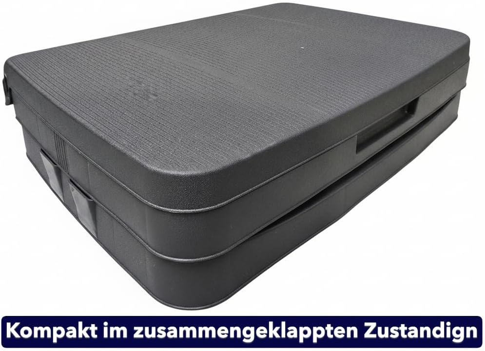 gardivo Müllsackstander universal, zusammenklappbar 70-120L. Müllbeutelhalter zur Mülltrennung und z