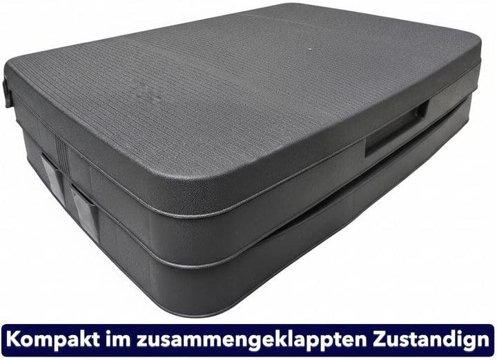 gardivo Müllsackstander universal, zusammenklappbar 70-120L. Müllbeutelhalter zur Mülltrennung und z