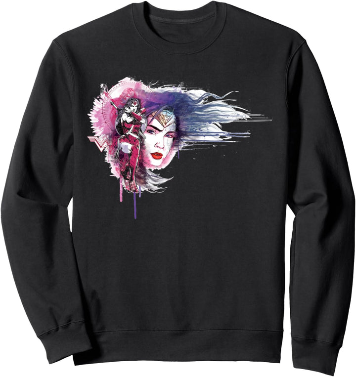 DC Batman V Superman Wonder Woman Graffiti Charakter Gesicht Sweatshirt