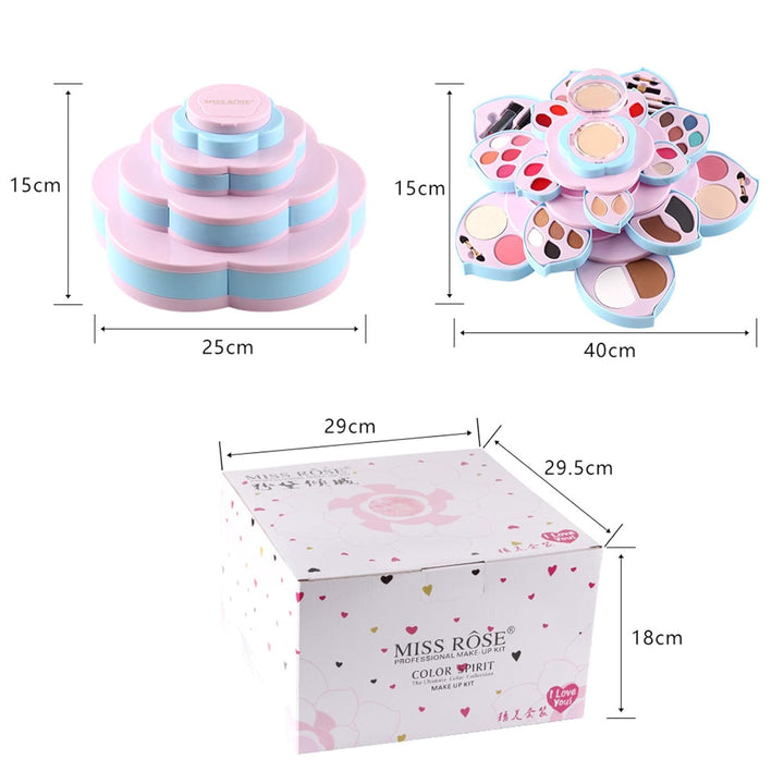 FantasyDay 40 Farben Multifunktions Exquisite Kosmetik Geschenkset Make-up Schmink Kit für Gesicht,