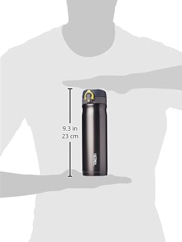 Thermos Auslaufsicherer Thermobecher aus Edelstahl 470 ml, Kohle A 1 - Pack, Kohle A