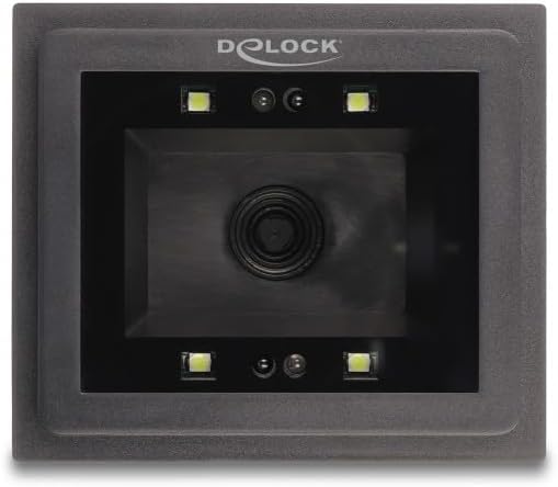 DeLOCK USB Barcodescanner 1D und 2D kabelgebunden für den stationären Einbau
