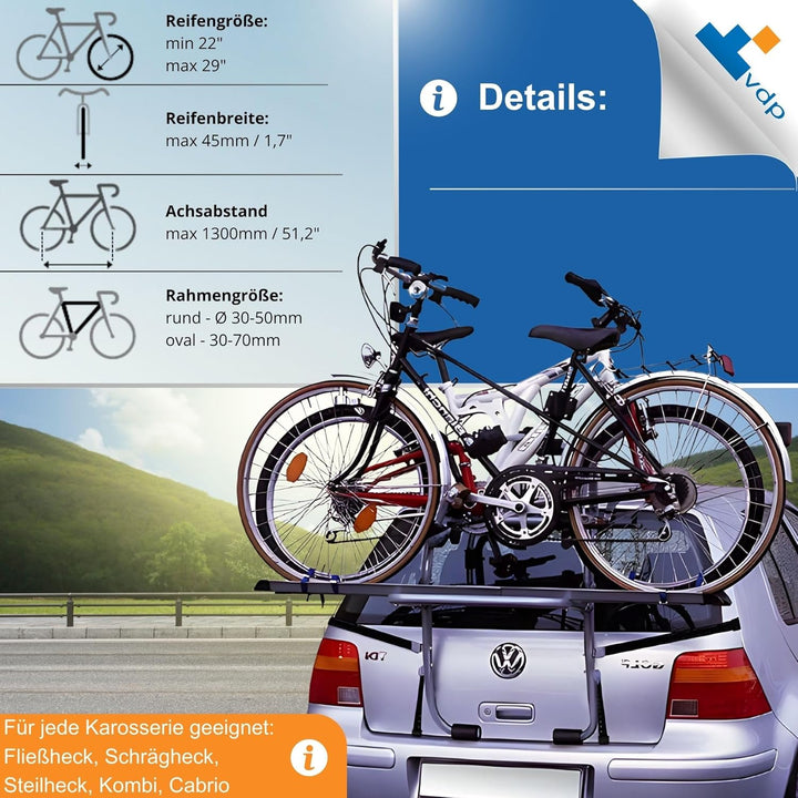 MENABO 000039100000 Steel Bike 2 Fahrradträger