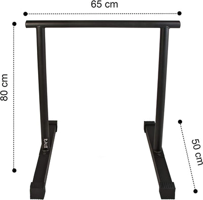 RAMASS Fitness Parallettes, Dip Barren, Gymnastik, Calisthenics, Körpergewicht für Damen und