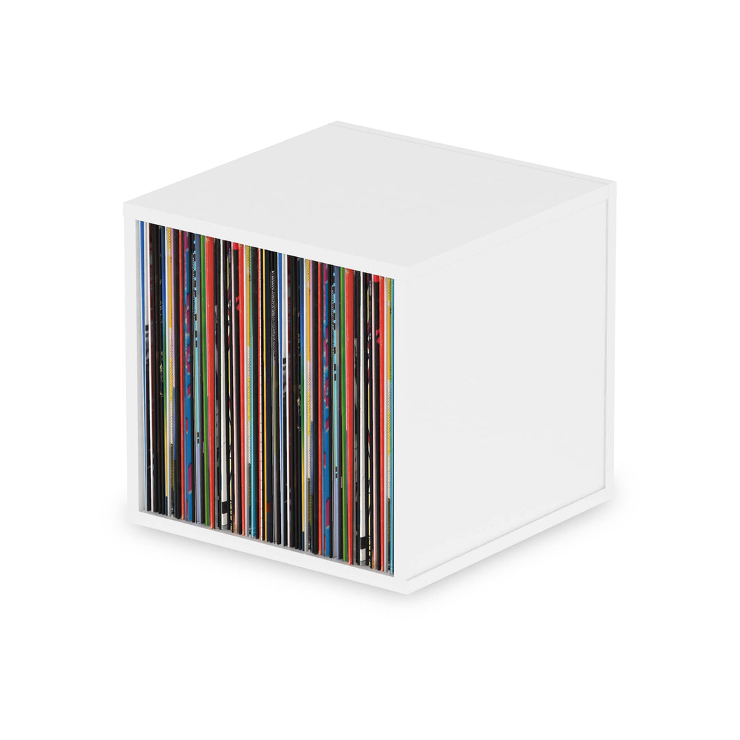 Glorious Record Box white 110 - bis zu 110 Platten im 12&