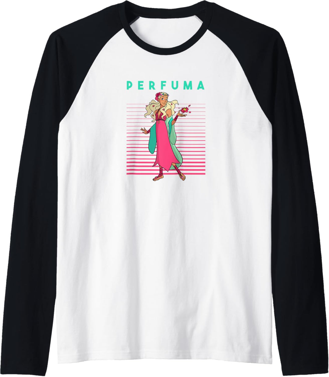 She-Ra Streifen Perfuma Raglan