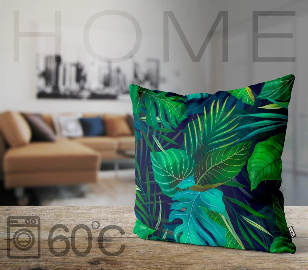 VOID Flat Exotic Plants Kissenbezug Kissenhülle Sofakissen Kissen Deko Outdoor-Kissen Dekokissen, Ki