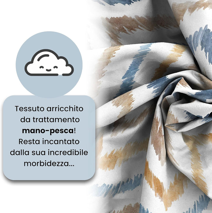 Italian Bed Linen Fantasy Bettbezug, Hippy, Doppelte Doppelte Hippy, Doppelte Hippy
