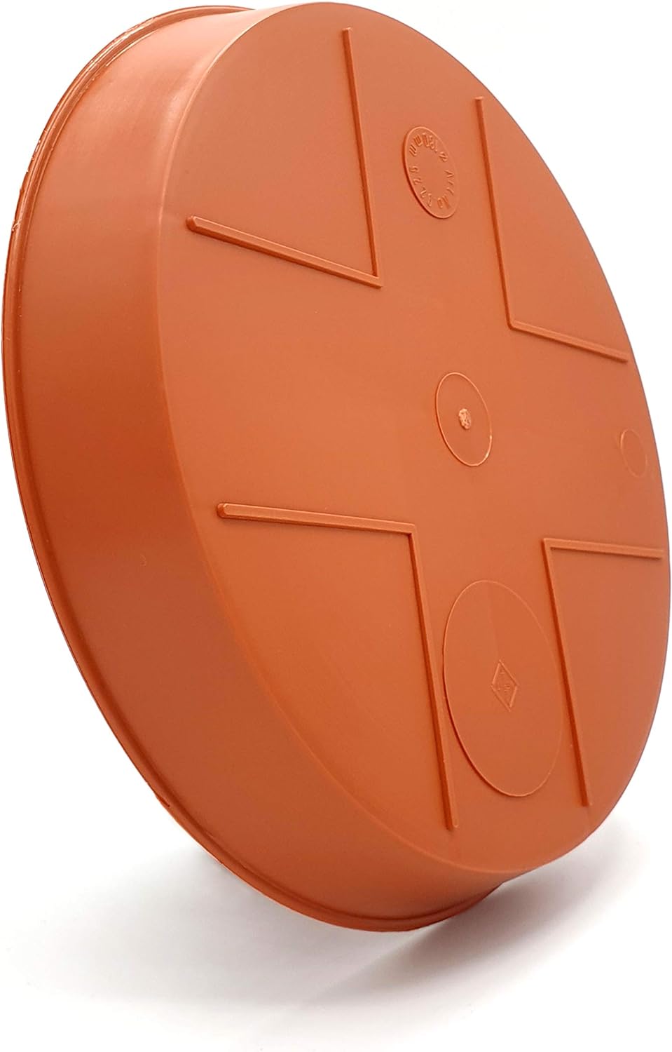 10er-Set Blumentopf-Untersetzer Rund aus Plastik 40 cm Durchmesser, Untertopf für Innen- und Aussenb