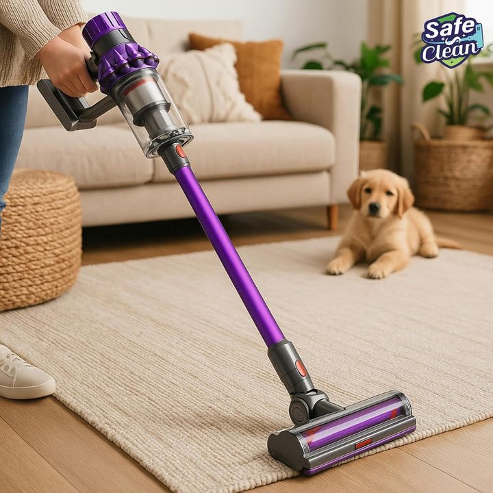 SAFE 'N CLEAN Staubsaugerrohr kompatibel mit Dyson V7 V8 V10 V11 V15 – Ersatz Teleskoprohr Verlänger