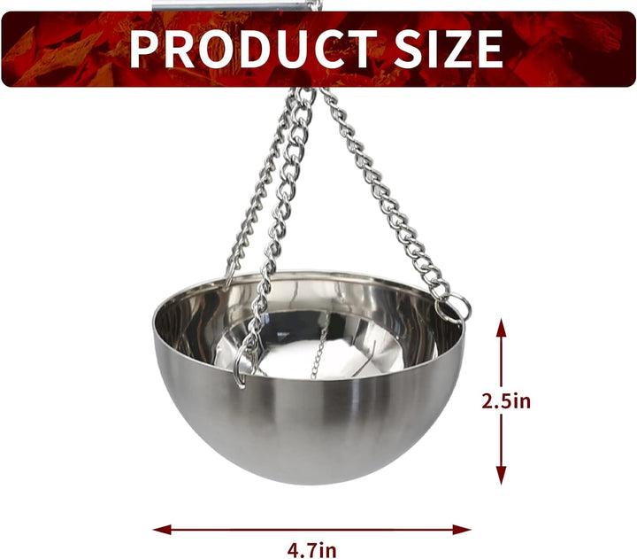 Hoypeyfiy Durable Edelstahl Sauna Aroma Bowl Cup ätherisches Öl Bowl Sauna Raumzubehör Sauna Verdamp