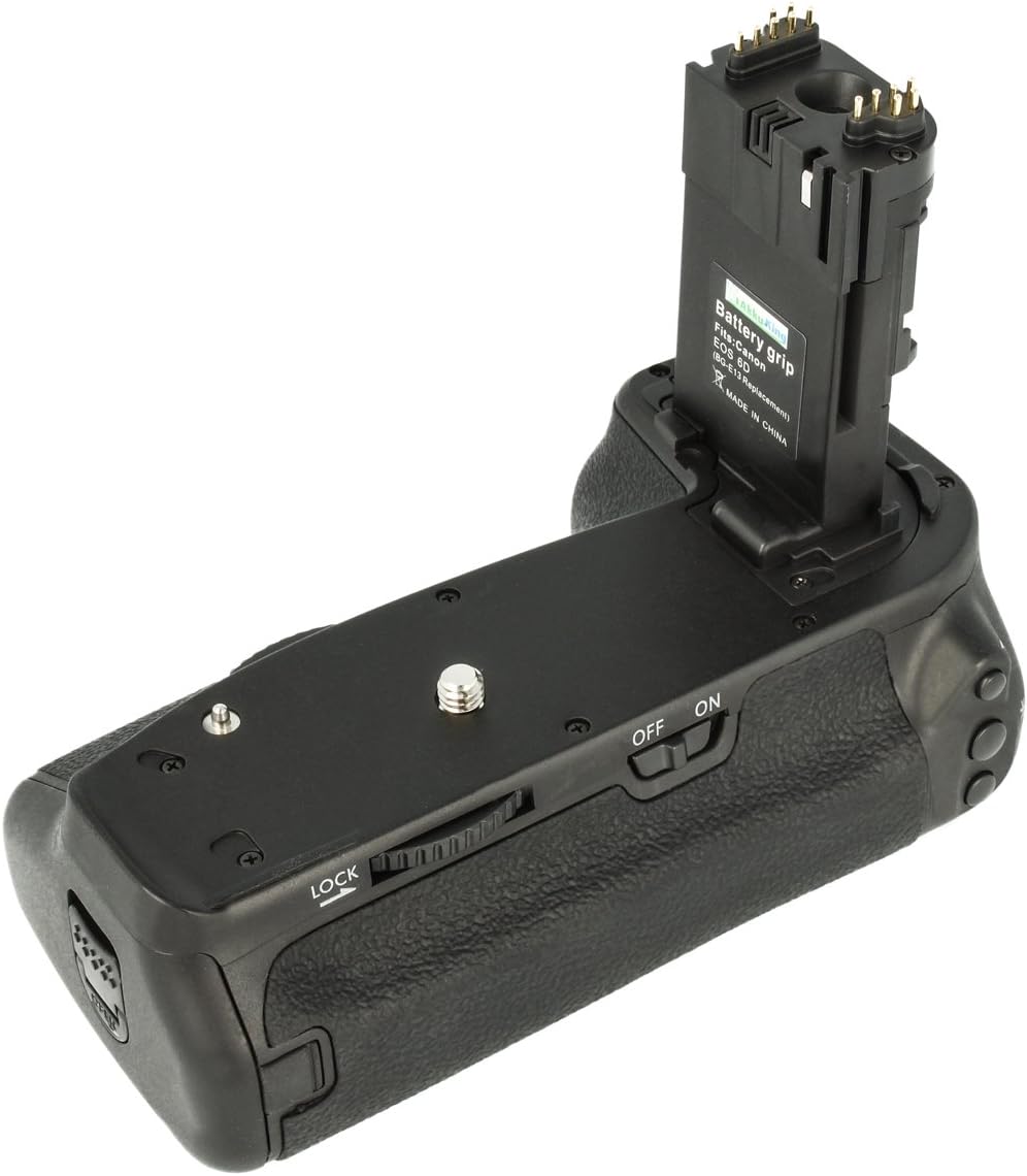 Akku-King Batteriegriff kompatibel mit Canon EOS 6D - ersetzt BG-E13, Batteriegriff