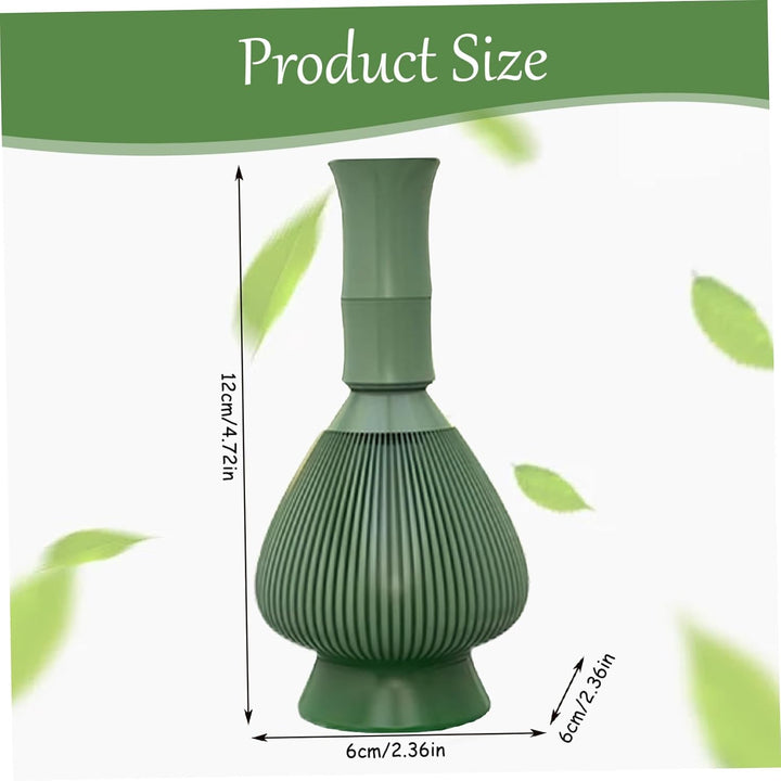 Matcha Whisk Plastic Plastic Matcha Whisk Waschable wiederverwendbarer Matcha-Bürste 4.7x2,4in Hitze