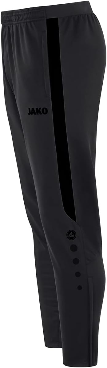 JAKO Herren Polyesterhose Power M Schwarz, M Schwarz